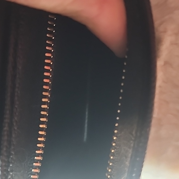 YSL Black Leather Caviar compact Wallet - Picture 10 of 15